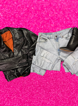 good 4 u Distressed Vintage Levi's Jeans