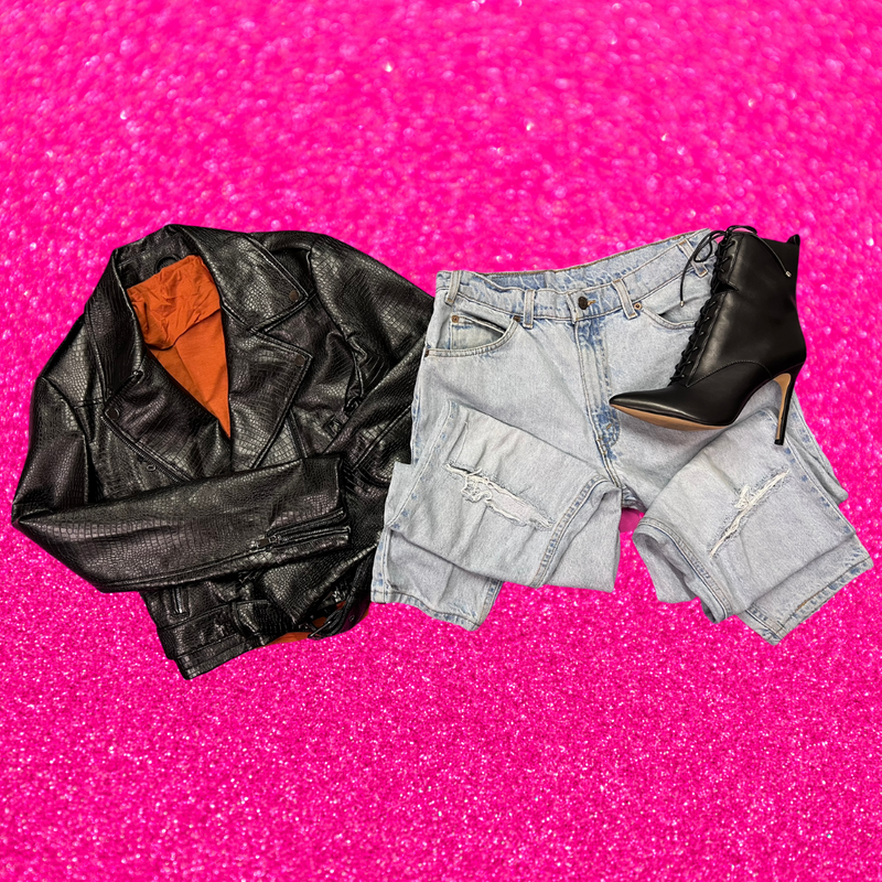 good 4 u Distressed Vintage Levi's Jeans