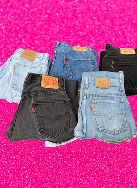 good 4 u Distressed Vintage Levi's Jeans