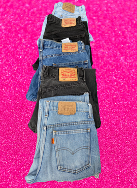 good 4 u Distressed Vintage Levi's Jeans