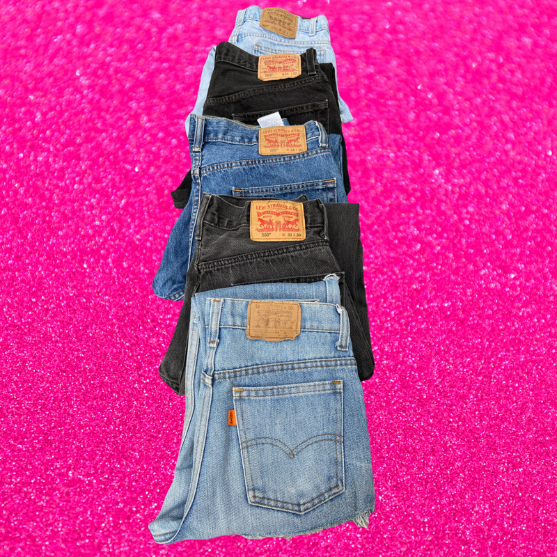 good 4 u Distressed Vintage Levi's Jeans