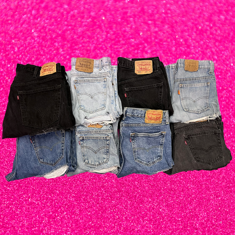 good 4 u Distressed Vintage Levi's Jeans