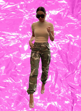 I'm a Survivor Vintage Camo Pants