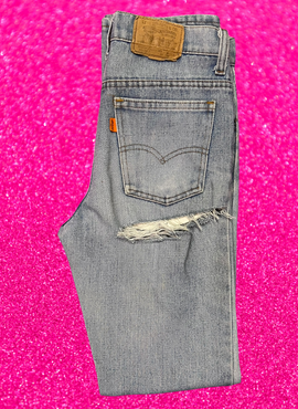 good 4 u Distressed Vintage Levi's Jeans