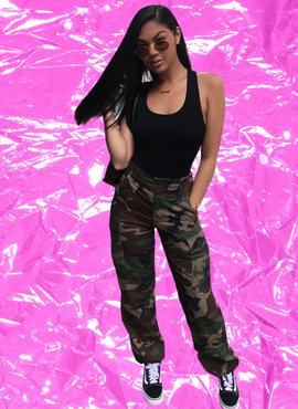 I'm a Survivor Vintage Camo Pants