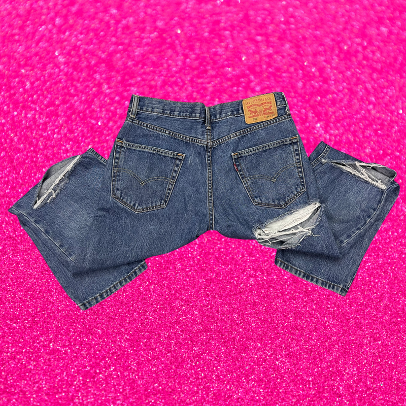 good 4 u Distressed Vintage Levi's Jeans