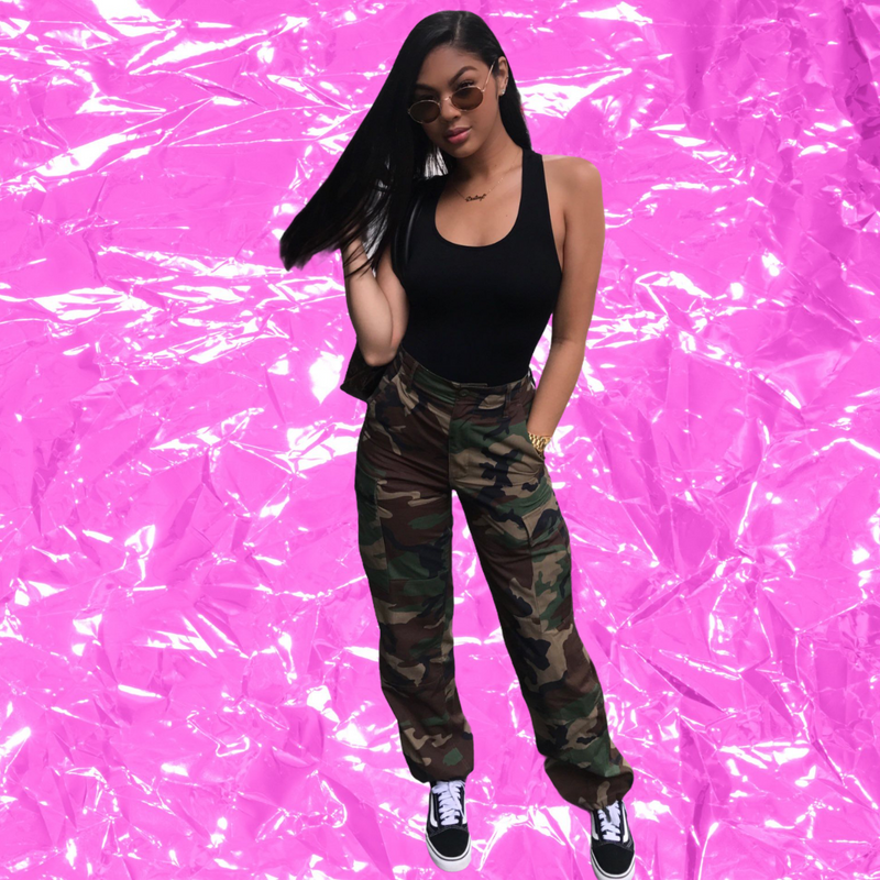 I'm a Survivor Vintage Camo Pants