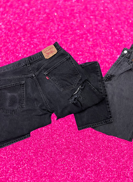 good 4 u Distressed Vintage Levi's Jeans