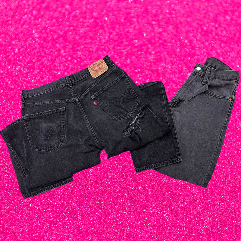 good 4 u Distressed Vintage Levi's Jeans