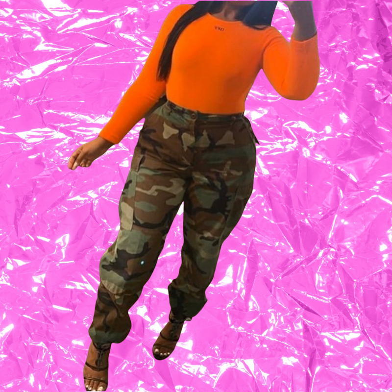 I'm a Survivor Vintage Camo Pants