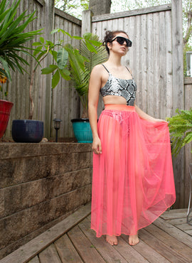 Mermaid Song Mesh Skirt