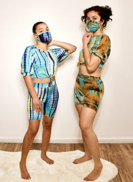 Love Lockdown Lounge Shorts Set and Mask